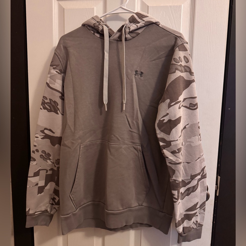 Under Armour Gray Camo Hoodie